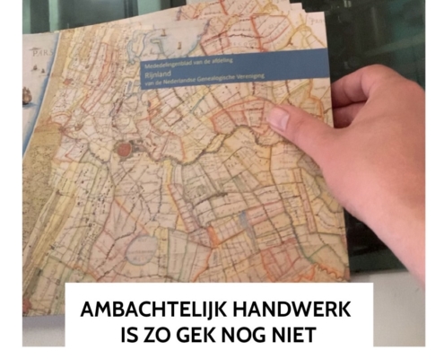 ambachtelijk handwerk nieten