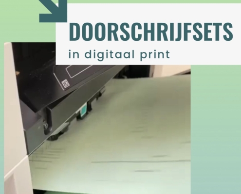 digitaal print zelfdoorschrijvende sets