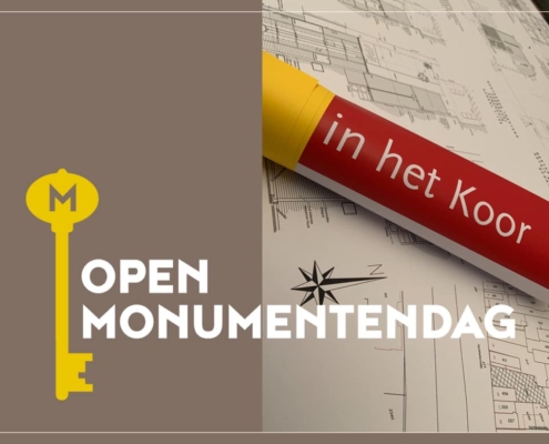 Open Monumentendag printen plotten afdrukken plastificeren opplakken