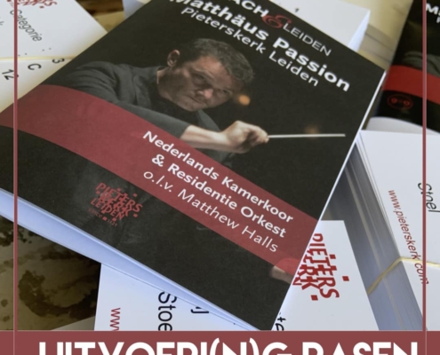 Pasen: matthäus Passion en liturgie: offsetdruk digitaal print full colour en zwartwit