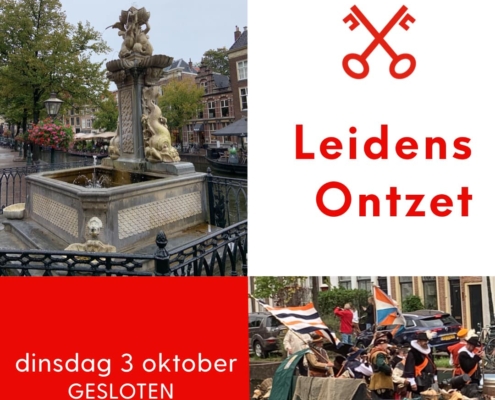 3 oktober 2023 gesloten Leidens Ontzet