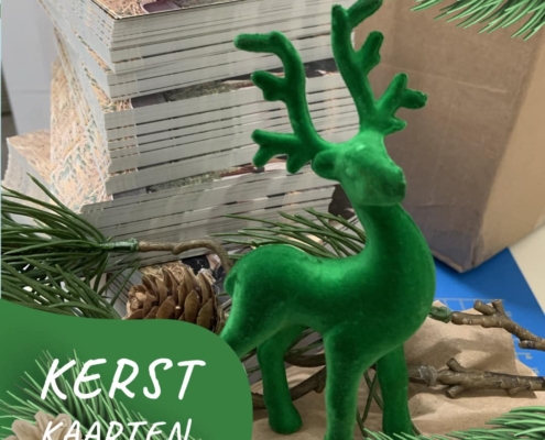 Kerstkaarten digitaal print kleur