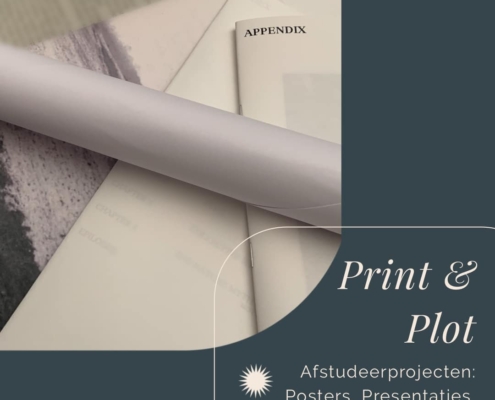 print en plot afstudeerprojecten scriptie presentatie poster